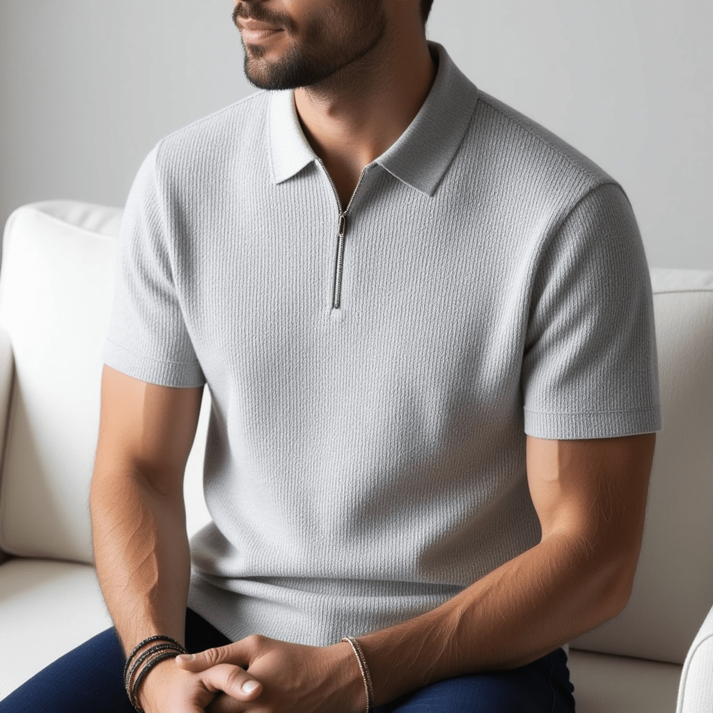 Gio French Knit Polo