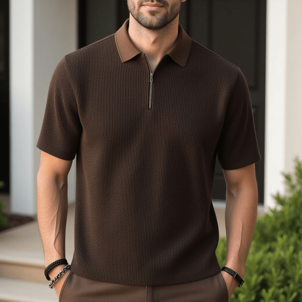 Gio French Knit Polo